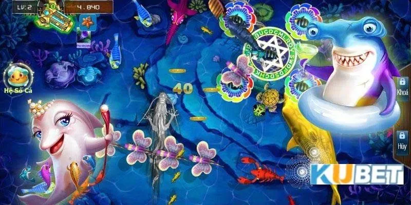 Mỗi loại cá trong bắn cá D5 Kubet đều có đặc điểm riêng