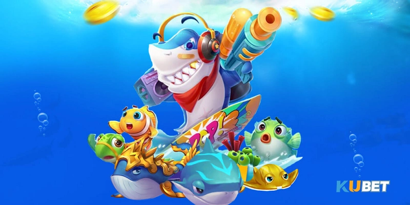 Sảnh bắn cá Kubet có nhiều game hay